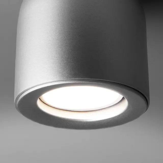 Точечный светильник Elektrostandard DLN116 GU10/(a050674) OGMA — серебряный, ракурс 3