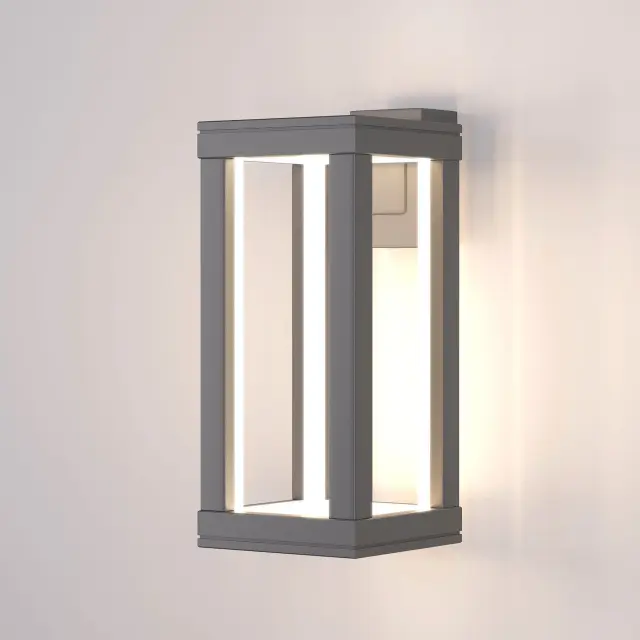 Уличный светильник Elektrostandard 1527 TECHNO LED серый/(a051856) FRAME