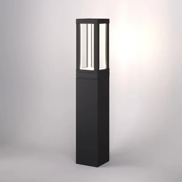 Уличный светильник Elektrostandard 1529 TECHNO LED черный/(a051859) FRAME