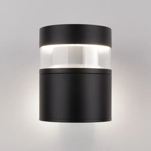 Уличный светильник Elektrostandard 1530 TECHNO LED черный/(a052244) TECHNO, ракурс 3