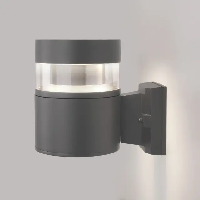Уличный светильник Elektrostandard 1530 TECHNO LED серый/(a052247) TECHNO, ракурс 2