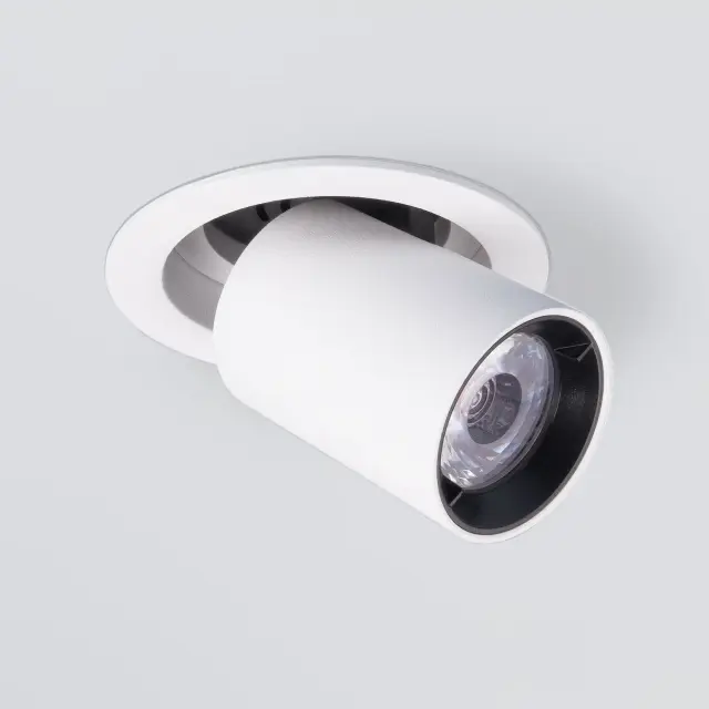 Точечный светильник Elektrostandard 9917 LED 10W 4200K белый матовый/(a052448) PISPA, ракурс 4