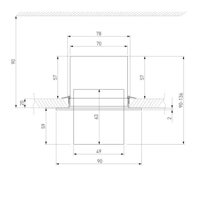 Точечный светильник Elektrostandard 9917 LED 10W 4200K белый матовый/(a052448) PISPA, ракурс 6