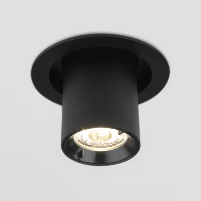 Точечный светильник Elektrostandard 9917 LED 10W 4200K черный матовый/(a052449) PISPA, ракурс 2