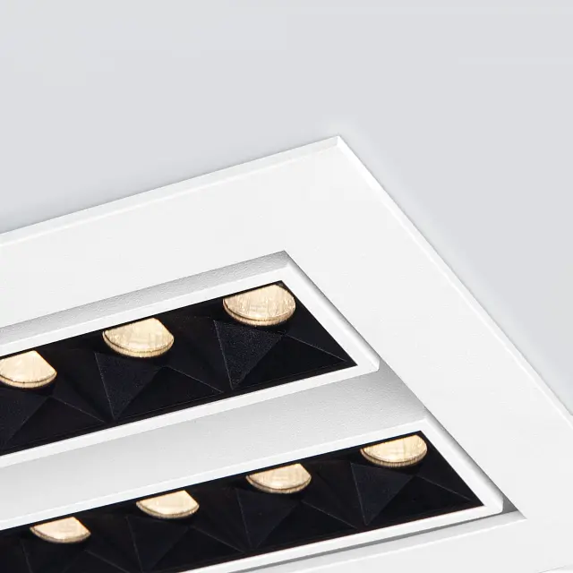 Точечный светильник Elektrostandard 9923 LED 20W 4200K белый/черный/(a052482) TEKKI, ракурс 3