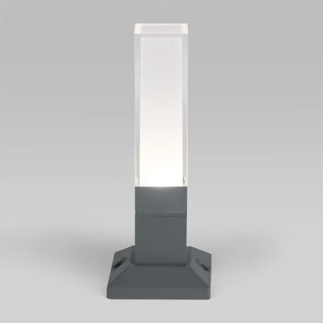 Уличный светильник Elektrostandard 1536 TECHNO LED/(a052859) TECHNO — серый, ракурс 2