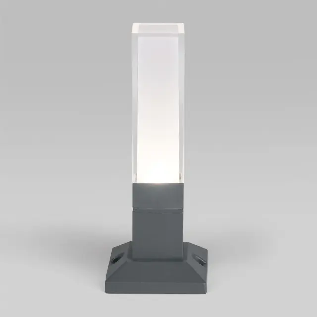 Уличный светильник Elektrostandard 1536 TECHNO LED/(a052859) TECHNO — серый, ракурс 5