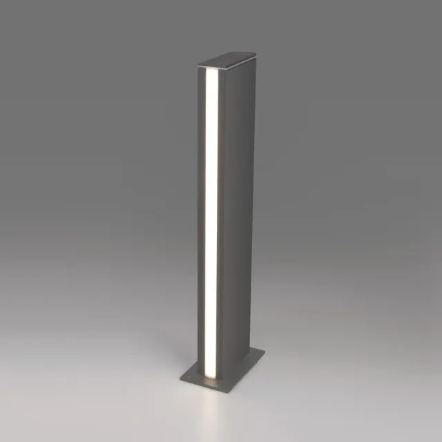 Уличный светильник Elektrostandard 1538 TECHNO LED серый/(a053317) FLAT