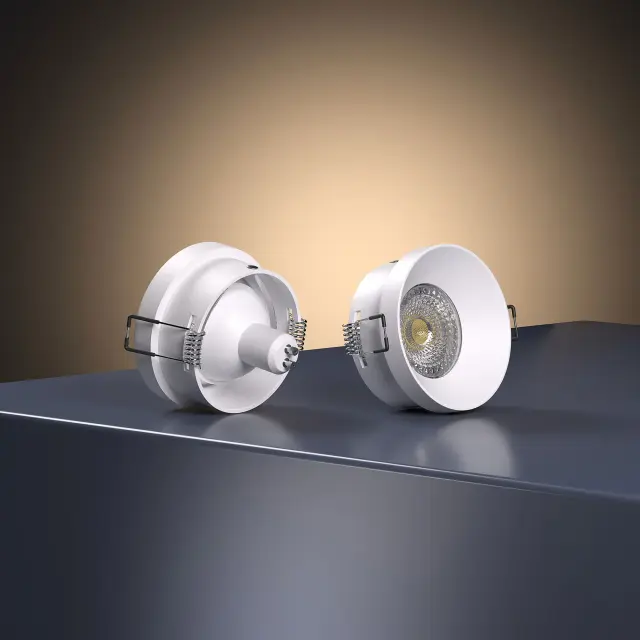 Точечный светильник Elektrostandard 111 MR16 белый/(a053337) DISC, ракурс 5