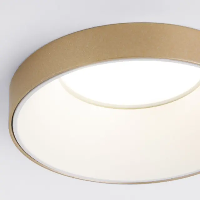 Точечный светильник Elektrostandard 112 MR16 белый/золото/(a053338) DISCUS, ракурс 2