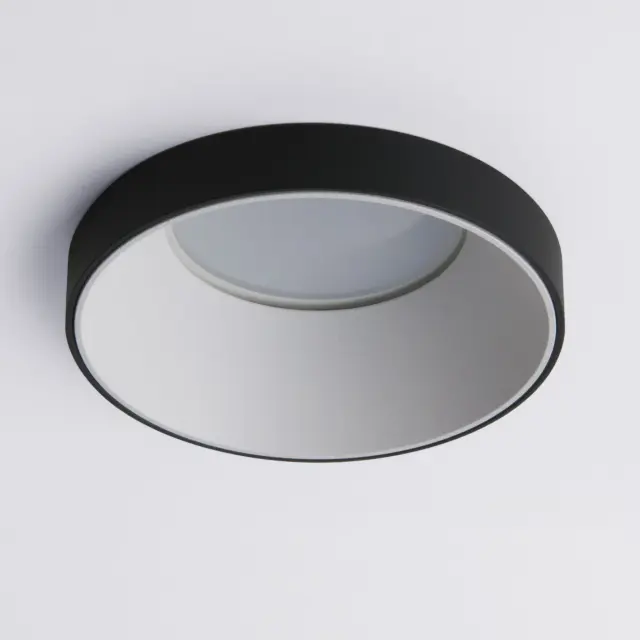 Точечный светильник Elektrostandard 112 MR16 белый/черный/(a053339) DISCUS, ракурс 2
