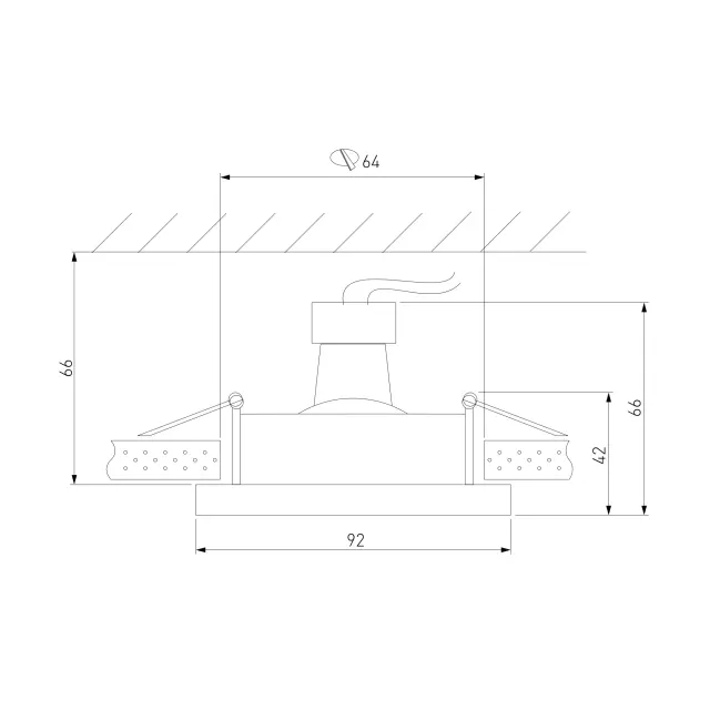 Точечный светильник Elektrostandard 113 MR16 золото/белый/(a053343) SOLAR, ракурс 4
