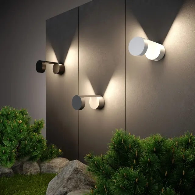 Уличный светильник Elektrostandard 1540 TECHNO LED белый/(a053450) NIMBUS, ракурс 4