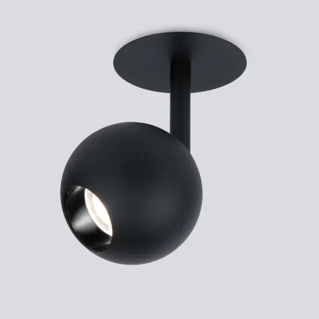 Точечный светильник Elektrostandard 9925 LED 8W 4200K черный/(a053735) BALL