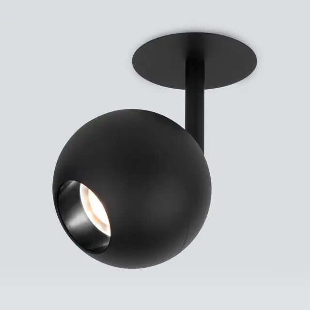 Точечный светильник Elektrostandard 9926 LED 12W 4200K черный/(a053738) BALL