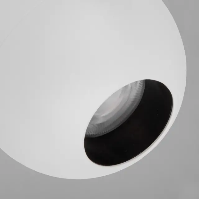 Трековый светодиодный светильник для однофазного шинопровода Ball Белый 8W 4200K LTB76, ракурс 5