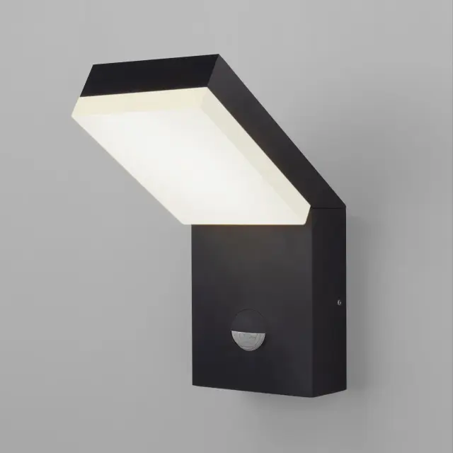 Уличный светильник Elektrostandard 1541 TECHNO LED черный/(a053946) SENSOR