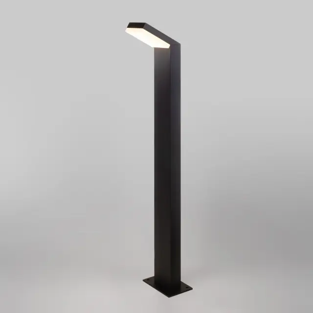 Уличный светильник Elektrostandard 1542 TECHNO LED черный/(a053948) SENSOR