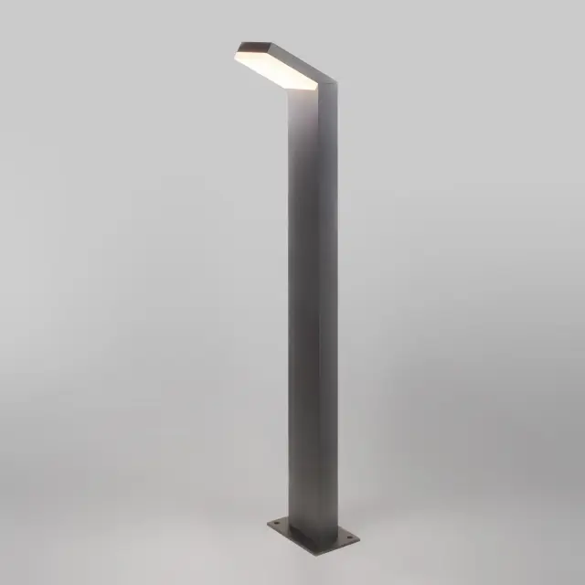 Уличный светильник Elektrostandard 1542 TECHNO LED серый/(a053949) SENSOR