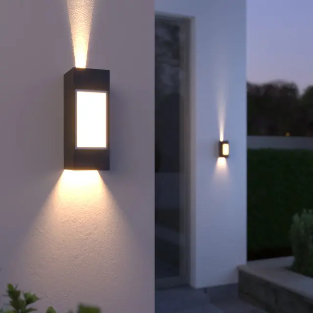 Уличный светильник Elektrostandard 1638 TECHNO LED/(a054929) TECHNO — черный, ракурс 2