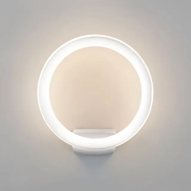 Уличный светильник Elektrostandard 1710 TECHNO LED белый/(a054931) RING, ракурс 4