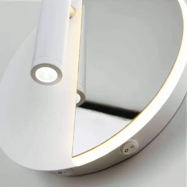 Бра Elektrostandard 40105/LED белый/хром/(a055361) DROM, ракурс 4