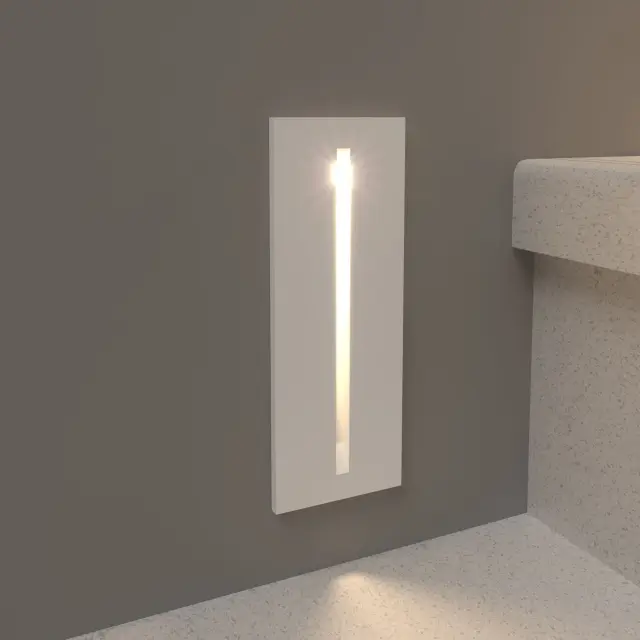 Встраиваемый в стену светильник Elektrostandard 40108/LED белый/(a055591) STEP 8