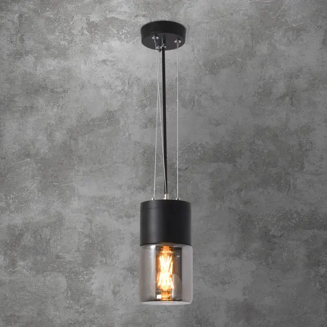 Уличный светильник Elektrostandard 35125/H/(a055634) ROIL — черный, ракурс 3