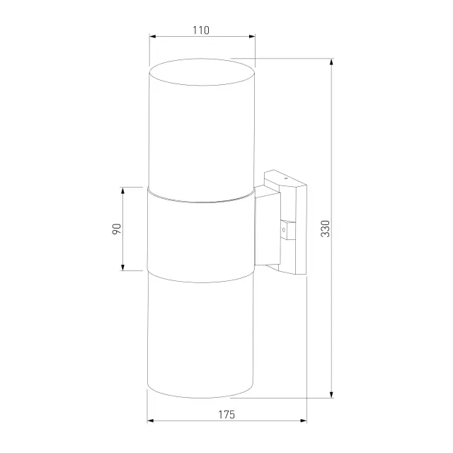 Уличный светильник Elektrostandard 35125/D/(a055636) ROIL — черный, ракурс 6