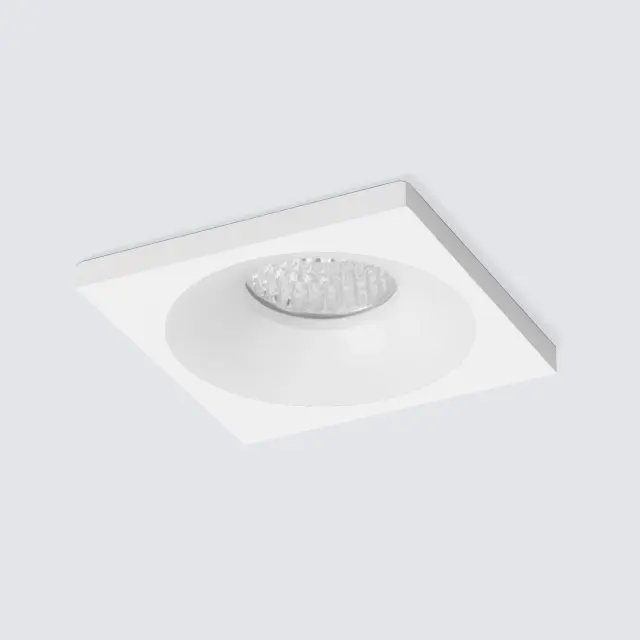 Точечный светильник Elektrostandard 15271/LED/(a056026) PLAIN S — белый, ракурс 2
