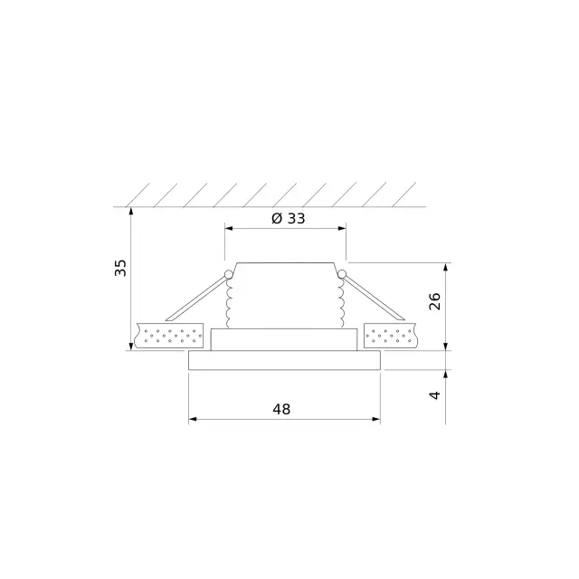 Точечный светильник Elektrostandard 15271/LED/(a056026) PLAIN S — белый, ракурс 4