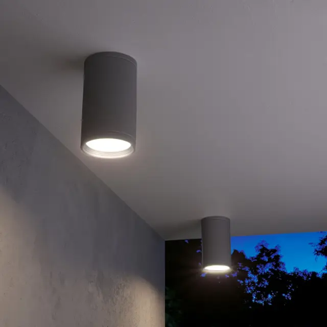 Точечный светильник Elektrostandard 35128/H серый/(a056227) LIGHT, ракурс 2