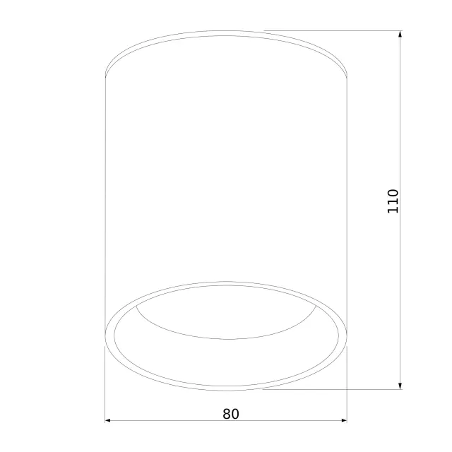 Уличный светильник Elektrostandard 35130/H черный/(a056229) LIGHT LED, ракурс 4
