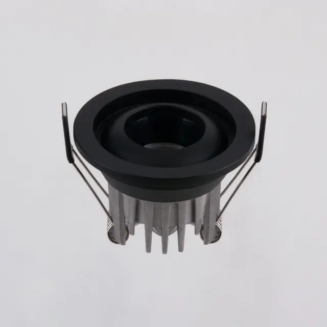 Точечный светильник Elektrostandard 25022/LED/(a056767) LUSS — черный, ракурс 3