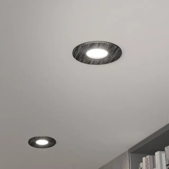 Точечный светильник Elektrostandard 25001/01/(a057004) DORMA — черный, ракурс 2