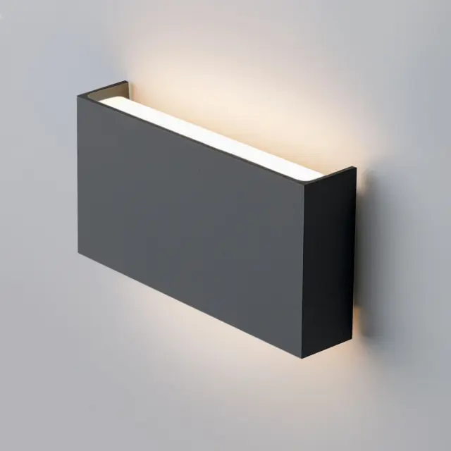 Уличный светильник Elektrostandard 1705 TECHNO LED графит/(a057007) GOLF — черный