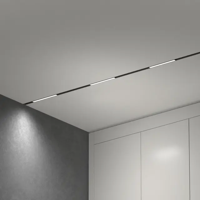 Slim Magnetic L01 Трековый светильник 10W 4200K черный 85000/01, ракурс 3