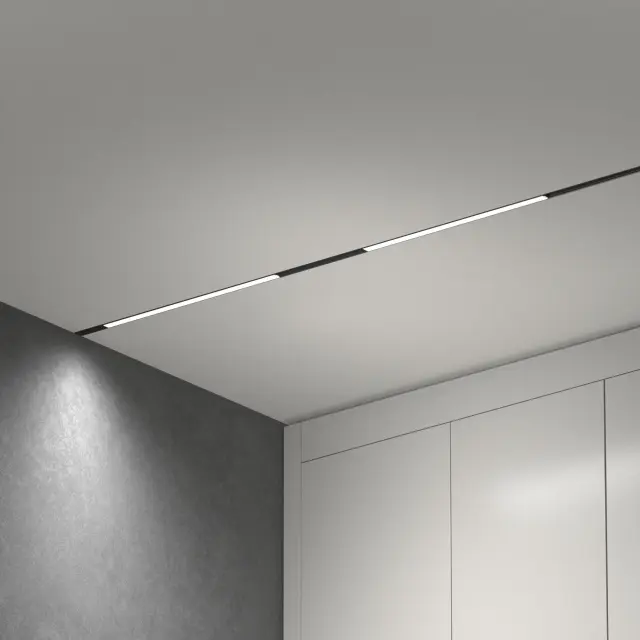 Slim Magnetic L02 Трековый светильник 20W 4200K черный 85002/01, ракурс 3