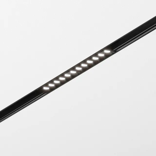 Slim Magnetic SL02 Трековый светильник 12W 4200K черный 85005/01, ракурс 2