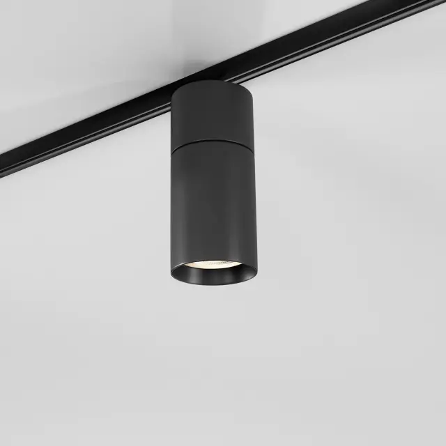 Slim Magnetic R01 Трековый светильник 6W 4200K черный 85011/01, ракурс 3