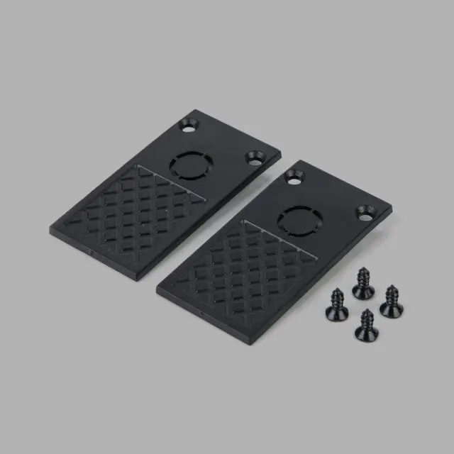 Slim Magnetic Заглушки для накладного шинопровода (2 шт.) черный 85089/00, ракурс 2