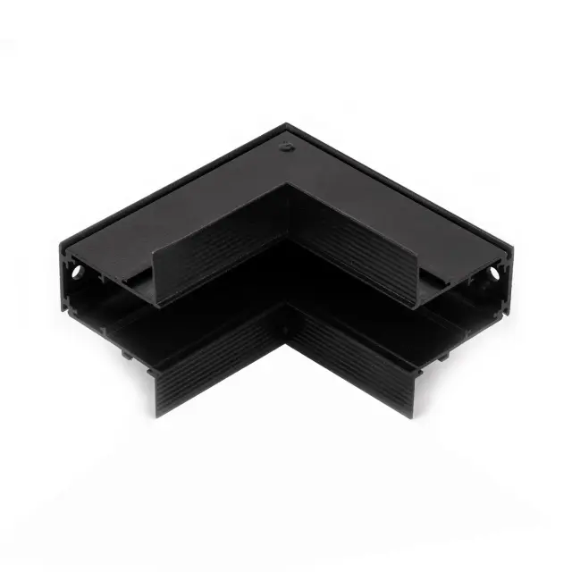 Slim Magnetic Коннектор угловой внутренний для встраиваемого шинопровода черный 85093/00, ракурс 2