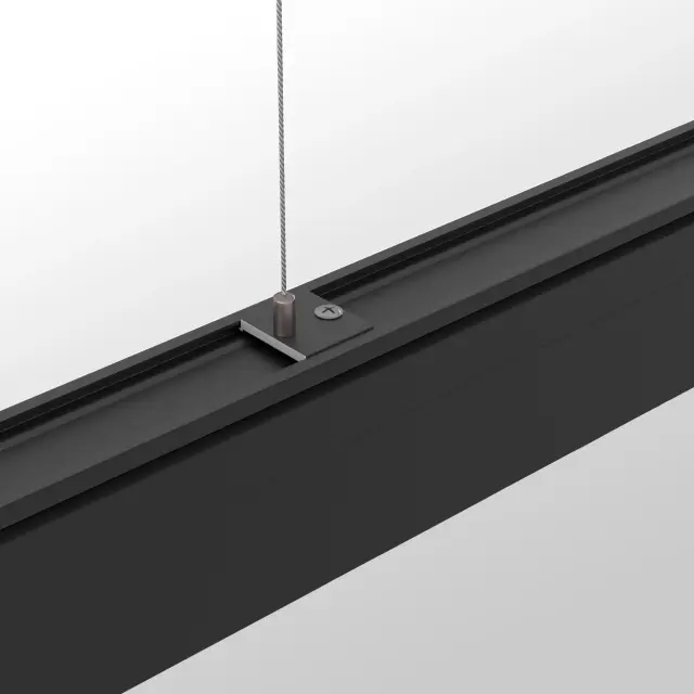 Slim Magnetic Набор для подвеса черный (2м) 2 шт 85094/00, ракурс 2