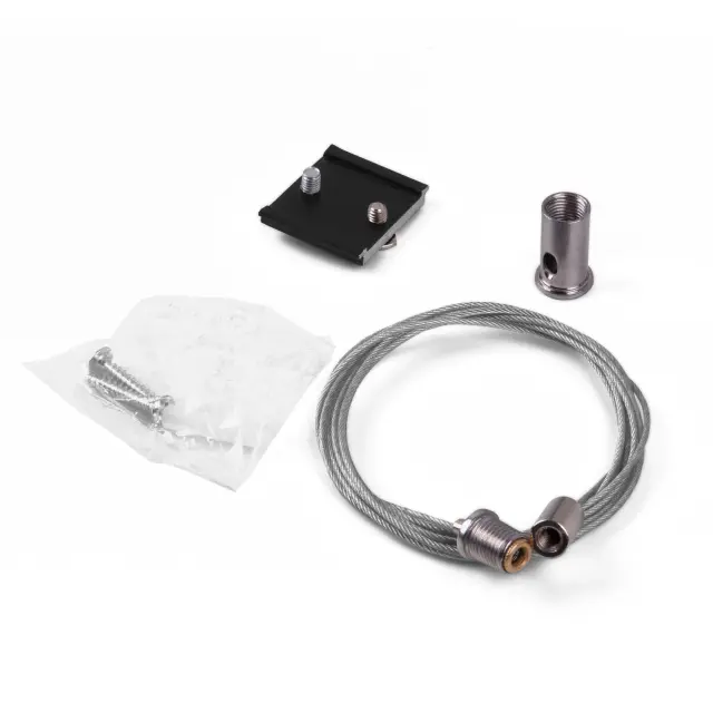 Slim Magnetic Набор для подвеса черный (2м) 2 шт 85094/00, ракурс 3
