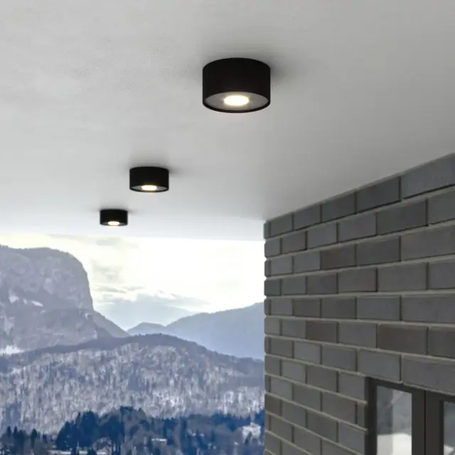 Уличный светильник Elektrostandard 35141/H черный/(a057470) LIGHT LED, ракурс 4