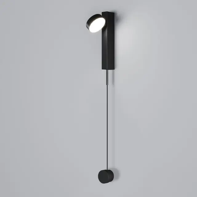 Бра Elektrostandard 40112/LED черный/(a057590) ORCO, ракурс 3