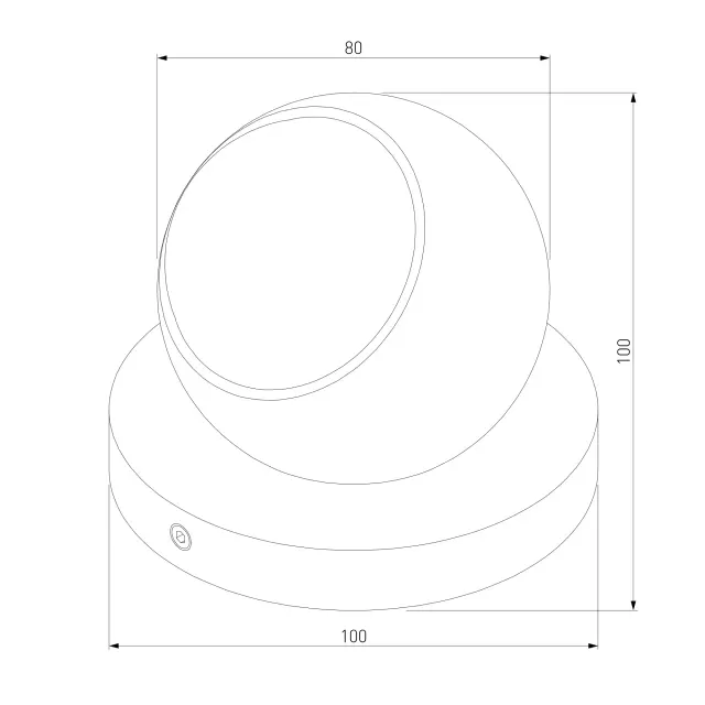 Уличный светильник Elektrostandard 35143/S/(a057632) BALL — белый, ракурс 7