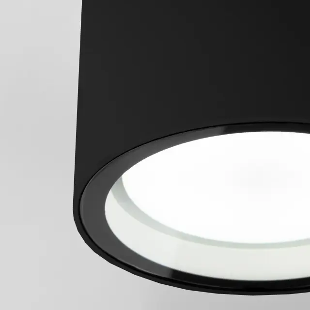 Точечный светильник Elektrostandard 35144/H черный/(a057868) LIGHT, ракурс 4