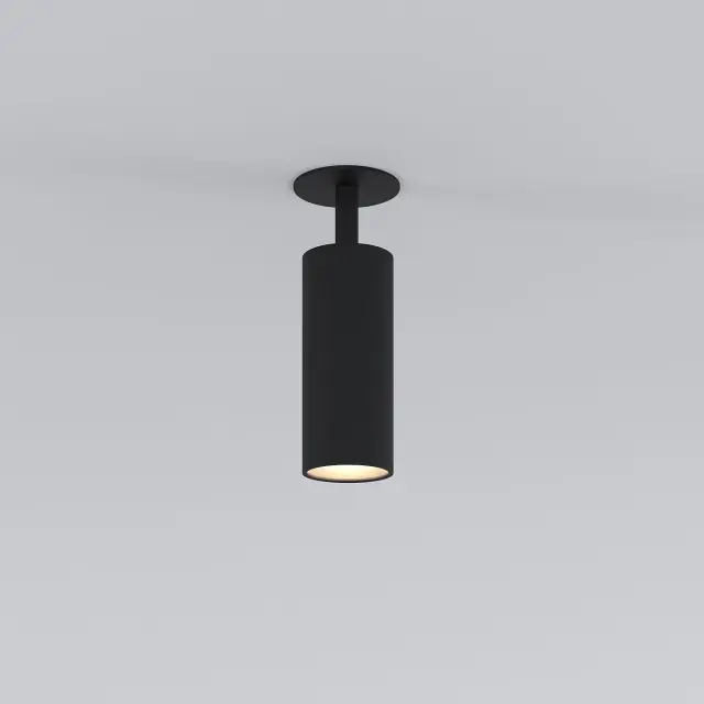 Точечный светильник Elektrostandard 25052/LED/(a058171) DIFFE — черный, ракурс 2