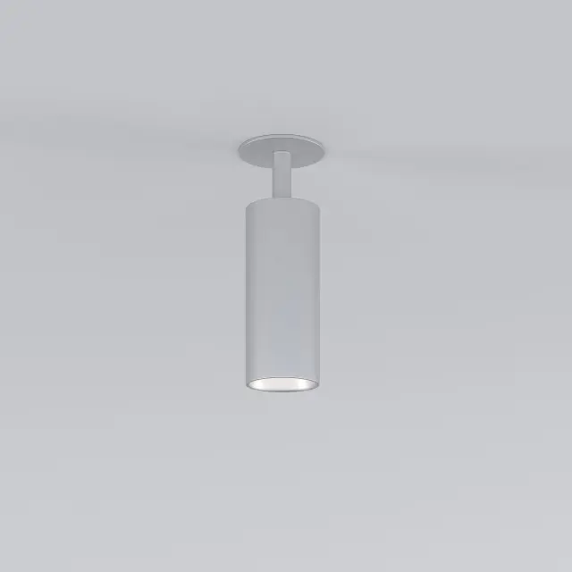 Точечный светильник Elektrostandard 25052/LED/(a058172) DIFFE — серебряный, ракурс 2